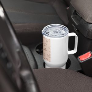 Reisebecher mit Griff