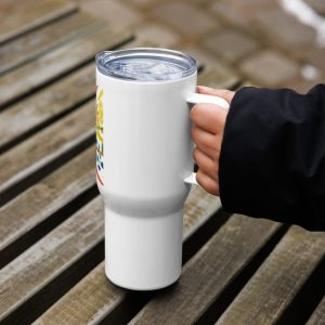 Reisebecher mit Griff